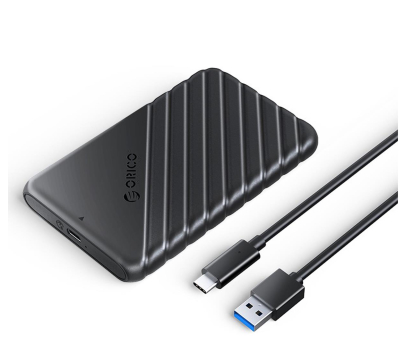 Akcesoria do dysków Orico USB-C 3.1 - SATA 2.5" 6Gpbs 25PW1-C3-BK-EP